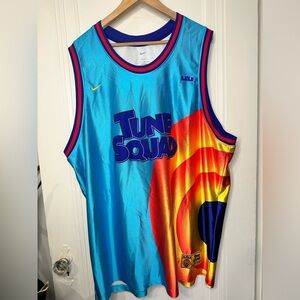 Nike LeBron x Space Jam Tune Squad Jersey Light Blue Fury 3XL